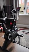 Packed Direct Sport24 Premium Upright Exercise Bike for Home - 8kg Flywheel, Multi-Resistance Levels, LCD Screen, Android/iOS App, Cardio Fitness Spin Bike, Indoor Bicycle Trainer, 2 Year Brand Warranty, Black/Red Review