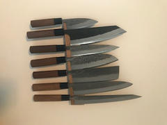 JapaneseChefsKnife.Com Fu-Rin-Ka-Zan Aogami Super Kurouchi Series FAB-6W Bunka 185mm (7.2 inch, Octagon Shaped Walnut Wood Handle) Review