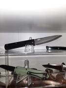 JapaneseChefsKnife.Com Takeshi Saji R-2 Damascus Folding Petty Knife (Black G-10 Handle, TS-100) Review