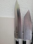 JapaneseChefsKnife.Com Fu-Rin-Ka-Zan Aogami Super Custom Damascus Series FASD-7W Bunka 190mm (7.4 inch, Octagonal Walnut-Wood Handle) Review
