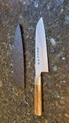 JapaneseChefsKnife.Com Fu-Rin-Ka-Zan R-2 Clad Wa Series FR2-3SAB Wa Santoku 190mm (7.4inch, Octagon Shaped Bocote Wood Handle) Review