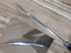 JapaneseChefsKnife.Com Takeshi Saji VG-10 Custom Damascus Wild Series Petty (135mm & 150mm, 2 Sizes, Green Linen Micarta Handle) Review