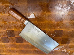 JapaneseChefsKnife.Com Sugimoto Virgin Carbon Steel No.6 Chinese Cleaver 220mm (8.6inch) Review