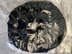 Haute Hijab Large Velvet Shaping Scrunchie – Black Review