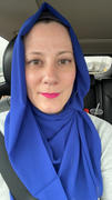 Haute Hijab Everyday Chiffon Hijab - Sapphire Review