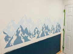 IdealStencils Mountain Range Mural Stencil Review