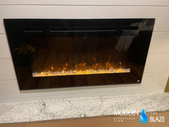 Modern Blaze Touchstone Sideline 36-Inch Recessed Smart Electric Fireplace (#80014) Review