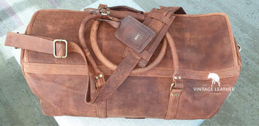 Vintage Leather  Leather Duffle Bag - Denver Review