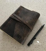 Vintage Leather  Personalised Leather Journal - Acacia Review