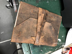 Vintage Leather  Personalised Leather Journal - Acacia Review