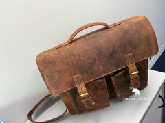 Vintage Leather  Vintage Leather Messenger Bag - Toledo Review