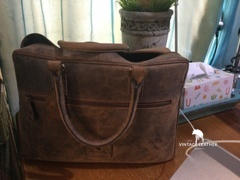 Vintage Leather  Colombo Laptop Bag | Laptop Bag Leather Review