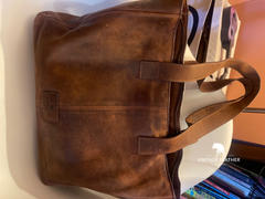 Vintage Leather  Leather Tote Bag for Laptop - The Astev Review