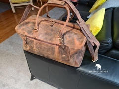 Vintage Leather  Leather Weekender Bag - Altico Review