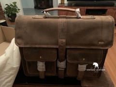 Vintage Leather  Leather Messenger Bag - Perth Review