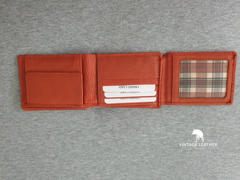 Vintage Leather  Mens Leather Trifold Wallet Braxton Review