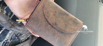 Vintage Leather  Stylish Womens Trifold Wallets BRIA Review