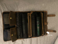 Vintage Leather  Leather Hanging Toiletry Bag Rio Review