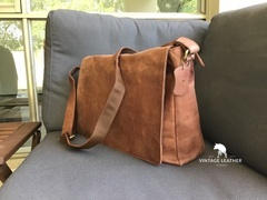 Vintage Leather  Leather Laptop Bag - Kingston Review