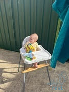 nibbleandrest Footsi® - Eco-friendly Adjustable Highchair Footrest - The Woodsi Footsi® Review