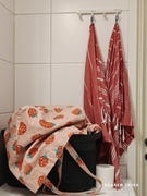 Saaren Taika Shop Hamam k�sipyyhe/keitti�pyyhe Sulo Punainen, 100% puuvillaa Review