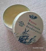 Saaren Taika Shop Krämdeodorant Rose Sea salt (med läsk) är ekologiskt, veganskt och aluminiumfritt, 50ml - Saaren Taika 🇫🇮 Review