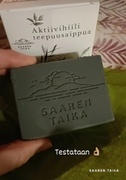 Saaren Taika Shop Activated Charcoal Tea Tree Soap, suitable for impure or acne-prone skin, 100% natural, vegan Review