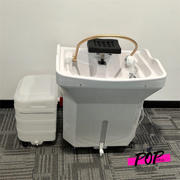 POPMYCURLS BOX PARIS SAIKO HEADSPA bac portatif 60L avec machine vapeur, arceau, pommeau de douche Review