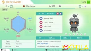 Pokéfella Mount Tensei Marshadow • OT: MT. Tensei, Mt Tensei, Mt. Tensei, M. del Passo • ID No. 100917 • 2017, 2018 Event Review