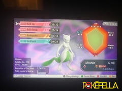 Pokéfella Mewtwo • Competitive • 6IVs • Level 100 • Online Battle-ready Review