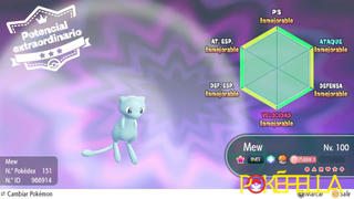 Pokéfella Mew • Competitive • 6IVs • Level 100 • Online Battle-ready Review
