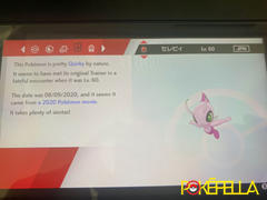 Pokéfella Jungle (Okoya Forest) Shiny Celebi • OT: オコヤのもり, Jungle, Giungla, Dschungel, Selva, 정글, 丛林, 叢林 • ID No. 200807 • Japan 2020 Event Review