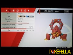 Pokéfella Pokémon Scrap Genesect, Volcanion, Marshadow • OT: ゲッチャレ • ID No. 201120 • Japan 2020 Event Review