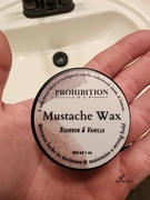 Prohibition Soap Bourbon & Vanilla Mustache Wax Review