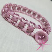 Eureka Crystal Beads Toho ROUND 15/0 Seed Beads PERMAFINISH GALVANIZED PINK LILAC (2.5" tube) Review