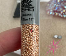 Eureka Crystal Beads Toho ROUND 11/0 Seed Beads PERMAFINISH GALVANIZED ROSE GOLD (2.5" tube) Review