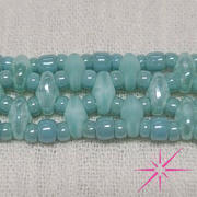 Eureka Crystal Beads Toho ROUND 11/0 Seed Beads OPAQUE LUSTERED LAGOON (2.5" tube) Review