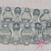 Eureka Crystal Beads Toho ROUND 11/0 Seed Beads TRANSPARENT FROSTED CRYSTAL (2.5" tube) Review