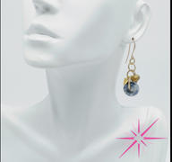 Eureka Crystal Beads Ear Wire FLAT FRENCH 26mm Gold Plated (1 pair) Review
