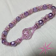 Eureka Crystal Beads Toho ROUND 11/0 Seed Beads OPAQUE LUSTERED PALE MAUVE (2.5" tube) Review