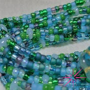 Eureka Crystal Beads Miyuki ROUND 8/0 Seed Beads LAGOON MIX (5” tube) Review