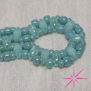 Eureka Crystal Beads Toho ROUND 8/0 Seed Beads OPAQUE LUSTERED LAGOON (2.5" tube) Review