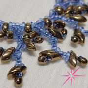 Eureka Crystal Beads Czech Glass Ring Beads 1x4mm SAPPHIRE (2.5'' tube) Review