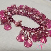 Eureka Crystal Beads Rose Petal Czech Glass Beads 8x7mm HALO CHERUB (Strand of 50) Review