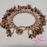 Eureka Crystal Beads Miyuki ROUND 8/0 Seed Beads DURACOAT GALVANIZED CHAMPAGNE (5" tube) Review