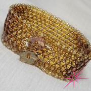 Eureka Crystal Beads 2-Hole SUPERDUO 2x5mm Czech Glass Seed Beads TOPAZ CELSIAN  (2.5" tube) Review
