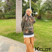 AOKLOK Vintage Bear Knitted Sweater Review