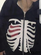 AOKLOK Urban Dark Skeleton Zipper Hoodie Review