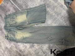 AOKLOK High Street Stars Embroidered Jeans Review