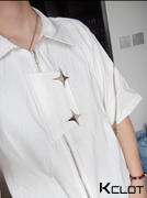 AOKLOK Vintage Solid Zip Cargo Shirts Review